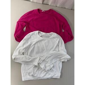 Athleta Girl power up midi top, size 8/10, bundle